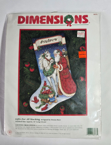 Dimensions christmas santa - dimensions,